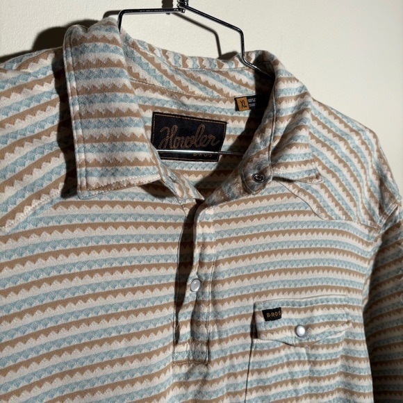 Howler Western Style Henley Short Sleeve - Picture 6 of 9